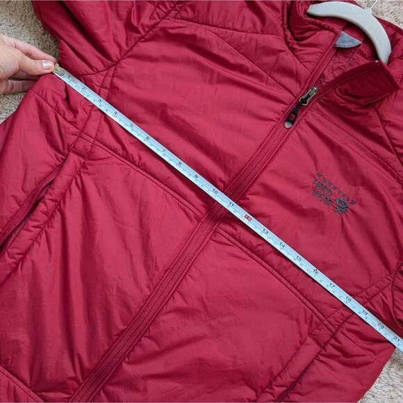 Mountain Hardwear Men's Red Insulated Puffer Jacket, size M - Picture 6 of 7